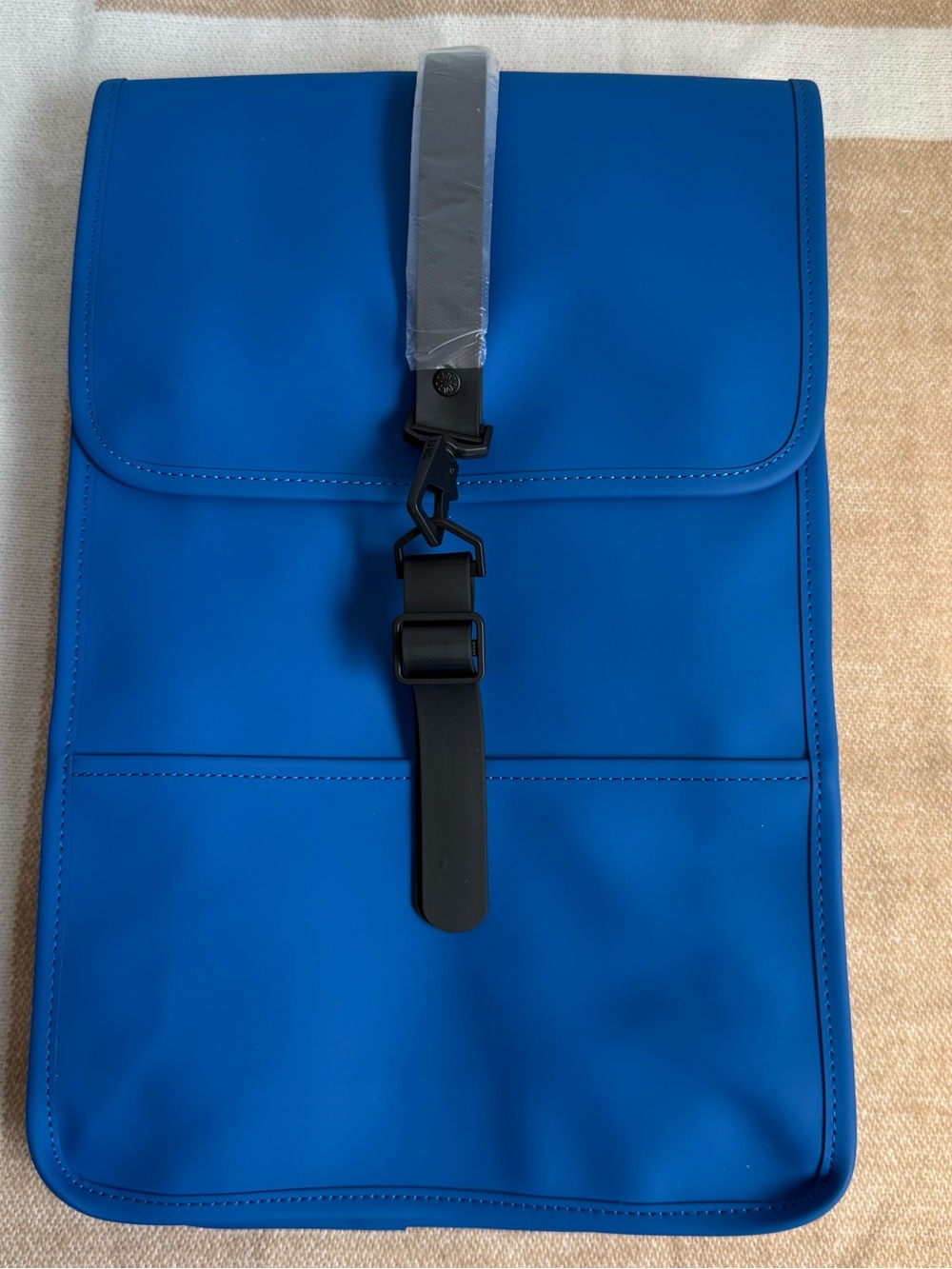 Rains Mini Blue/Waves waterproof W3 Backpack